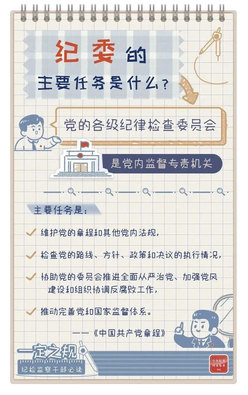 一定之规：纪委的主要任务是什么？？？？？？？