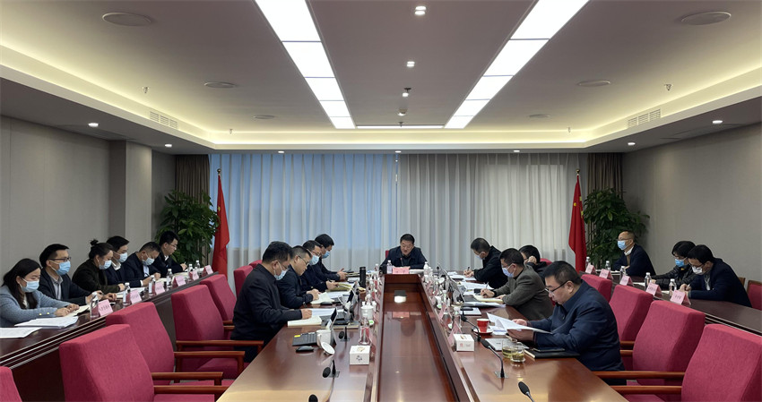 Z6尊龙凯时集团党委理论学习中心组专题学习党的十九届六中全会精神