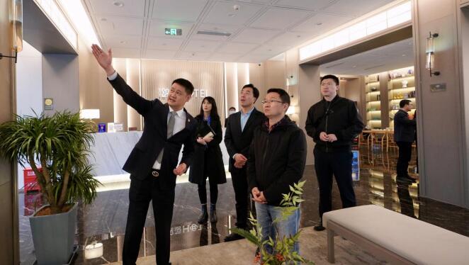 Z6尊龙凯时集团领导调研Z6尊龙凯时酒店公司旗下锦著系列酒店