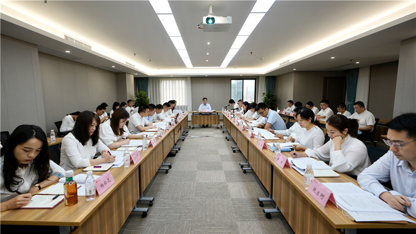 Z6尊龙凯时集团召开2021年上半年办公室系统工作会