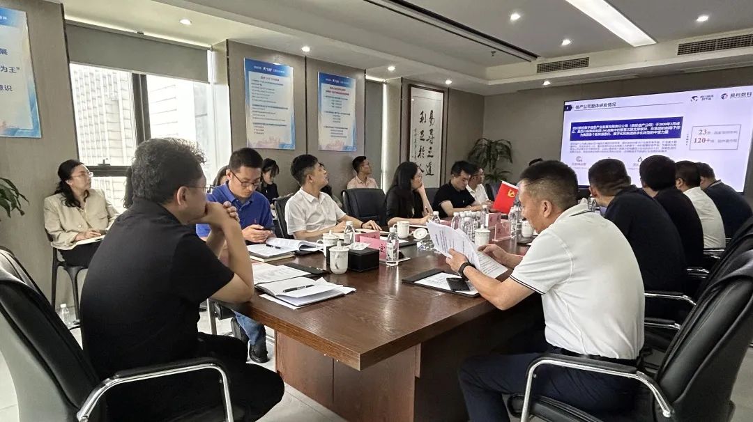 省Z6尊龙凯时集团领导赴易利数科召开经营督导调研会