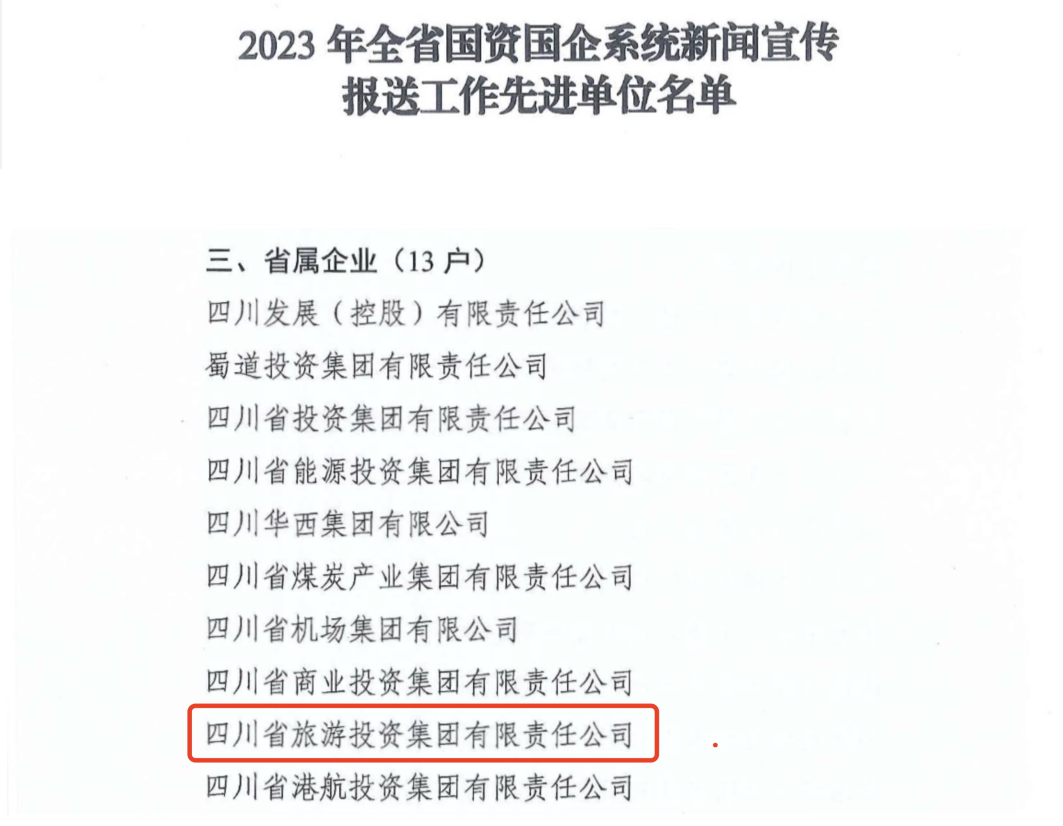省Z6尊龙凯时集团获评2023年全省国资国企系统新闻宣传报送工作先进单位
